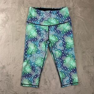 VSX Galaxy Print KNOCKOUT CAPRI Victoria's Secret Sport Legging HIGH WAISTED M